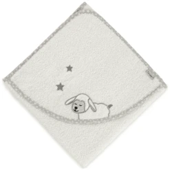 Sterntaler Handdoek Met Capuchon Stanley Ecru 100 X 100 Cm