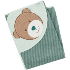 Sterntaler Motief Badhanddoek Ben Medium Groen 9 Sterntaler Motief Badhanddoek Ben Medium Groen -Kleine Wondertjes sterntaler motief badhanddoek ben medium groen a301094 4