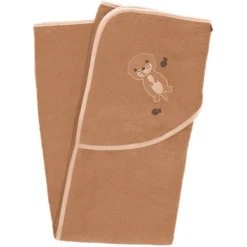 Sterntaler Otti Badhanddoek Uni Bruin 100 X 100 Cm -Kleine Wondertjes sterntaler otti badhanddoek uni bruin 100 x 100 cm a351502 2