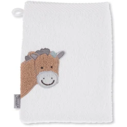 Sterntaler Washandje 2-pack Paulline Wit -Kleine Wondertjes sterntaler washandje 2 pack paulline wit a301133 4