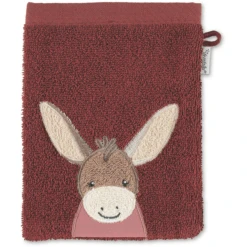 Sterntaler Washandschoen Emmily Donkerrood -Kleine Wondertjes sterntaler washandschoen emmily donkerrood a327105 2