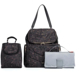 Storksak Changing Backpack Alyssa Leopard Black -Kleine Wondertjes storksak changing backpack alyssa leopard black a384823 3