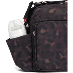 Storksak Kinderwagen Organiser Leopard Black -Kleine Wondertjes storksak kinderwagen organiser leopard black a385427 4