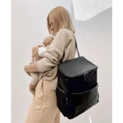 Storksak Luierrugzak Alyssa Black -Kleine Wondertjes storksak luierrugzak alyssa black a343445 1