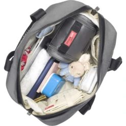 Storksak Luiertas Bailey Charcoal -Kleine Wondertjes storksak luiertas bailey charcoal a260423 4