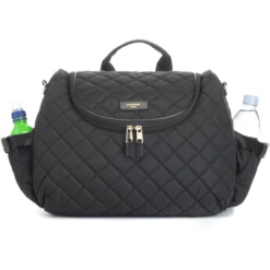 Storksak Luiertas Rugzak Poppy Quilt Black -Kleine Wondertjes storksak luiertas rugzak poppy quilt black a276965 4