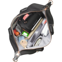 Storksak Luiertas Stevie Luxe Black Scuba - Zwart 9 Storksak Luiertas Stevie Luxe Black Scuba - Zwart -Kleine Wondertjes storksak luiertas stevie luxe black scuba zwart a256615 4