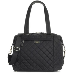 Storksak Luiertas Stevie Quilt Black