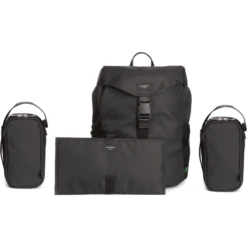 Storksak Reisrugzak ECO Black 6 Storksak Reisrugzak ECO Black -Kleine Wondertjes storksak reisrugzak eco black a301642 1