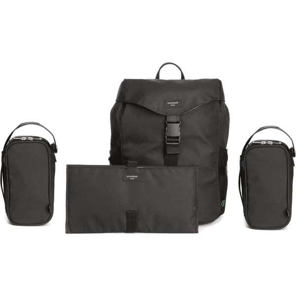 Storksak Reisrugzak ECO Black 2 Storksak Reisrugzak ECO Black - Afbeelding 2