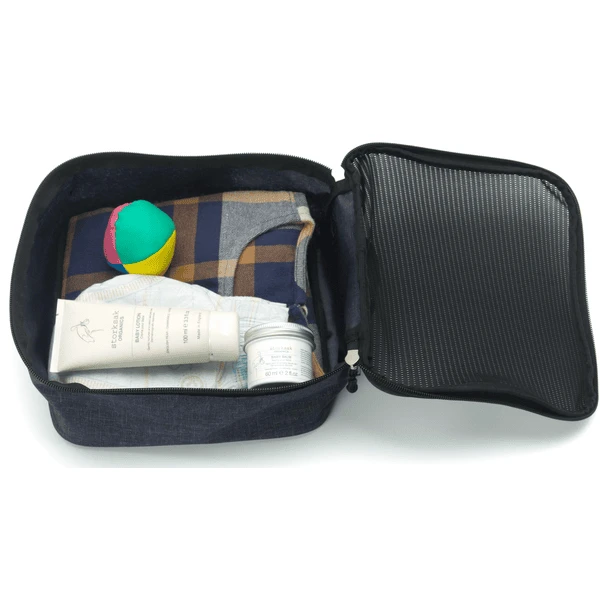 Storksak Reistas ECO Carry -Op Navy Melange 4 Storksak Reistas ECO Carry -Op Navy Melange - Afbeelding 4