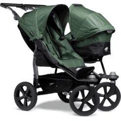 Tfk Duo Ecco Broertje/zusje Kinderwagen Olive