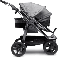 Tfk Sibling Kinderwagen Duo Ecco Premium Grijs -Kleine Wondertjes tfk sibling kinderwagen duo ecco premium grijs a311191 3