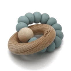 The Cotton Cloud Silicone Jade Bijtring Rond -Kleine Wondertjes the cotton cloud silicone jade bijtring rond a320452 2