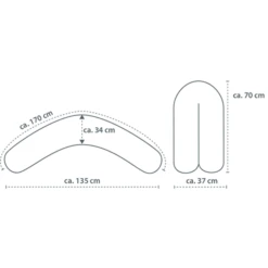 Theraline Dodo Verzorgingskussen Ster Grijs -Kleine Wondertjes theraline dodo verzorgingskussen ster grijs a360697 3