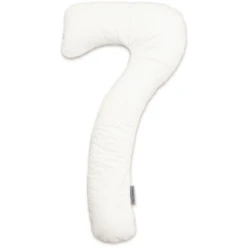 THERALINE Hoes Voor My7 Zijslaper Kussen Cloud White Bamboo -collection