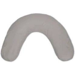THERALINE Hoes Voor Nekkussen Medium 100 X 21 Cm Grijs Bamboo Collection -Kleine Wondertjes theraline hoes voor nekkussen medium 100 x 21 cm grijs bamboo collection a313286 4