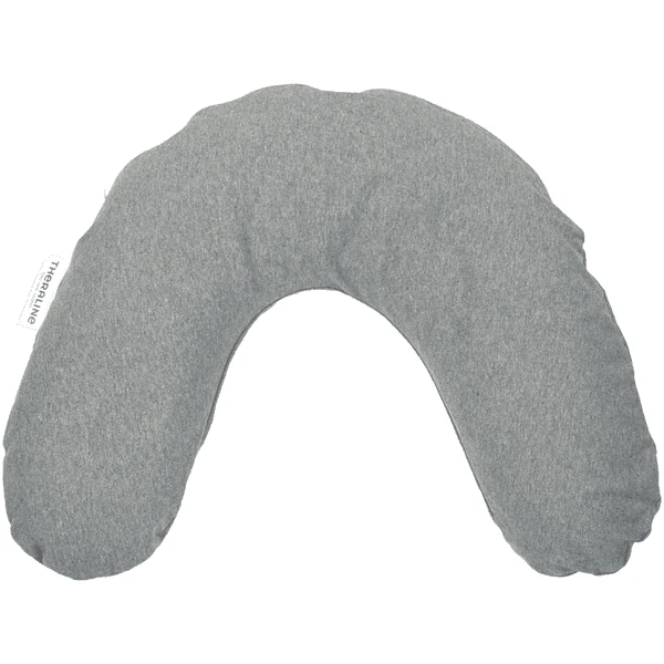 THERALINE Hoes Voor Nekkussen Medium 100 X 21 Cm Melange Medium Grijs Bamboo Collection 5 THERALINE Hoes Voor Nekkussen Medium 100 X 21 Cm Melange Medium Grijs Bamboo Collection - Afbeelding 5