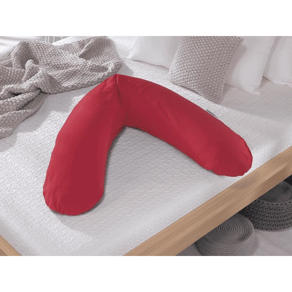 THERALINE Hoes Voor Original Borstkussentje Kersenrood Bamboe Collectie 2 THERALINE Hoes Voor Original Borstkussentje Kersenrood Bamboe Collectie - Afbeelding 2