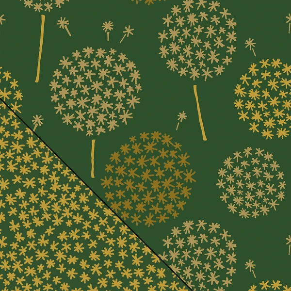 THERALINE Hoes Voor Original Borstvoedingskussen Paardebloem Donkergroen 4 THERALINE Hoes Voor Original Borstvoedingskussen Paardebloem Donkergroen - Afbeelding 4