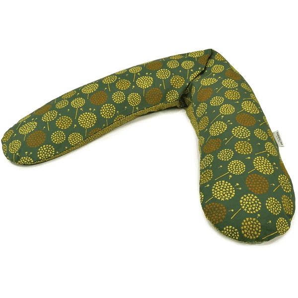 THERALINE Hoes Voor Original Borstvoedingskussen Paardebloem Donkergroen 1 THERALINE Hoes Voor Original Borstvoedingskussen Paardebloem Donkergroen