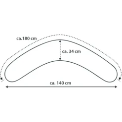 THERALINE Hoes Voor Voedingskussen Comfort Big Stars Roze 8 THERALINE Hoes Voor Voedingskussen Comfort Big Stars Roze -Kleine Wondertjes theraline hoes voor voedingskussen comfort big stars roze a279932 3