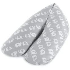 THERALINE Hoes Voor Voedingskussen Comfort Olifantenkudde 8 THERALINE Hoes Voor Voedingskussen Comfort Olifantenkudde -Kleine Wondertjes theraline hoes voor voedingskussen comfort olifantenkudde a254339 3