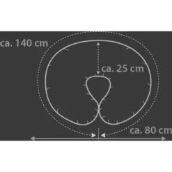 THERALINE Hoes Voor Wynnie Kussen Stippen Grijs -Kleine Wondertjes theraline hoes voor wynnie kussen stippen grijs a272211 3