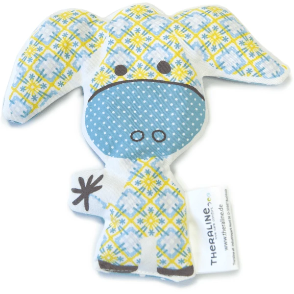 THERALINE Kersenpitkussen Knuffelkussentje Turquoise Ezel Laguna 3 THERALINE Kersenpitkussen Knuffelkussentje Turquoise Ezel Laguna - Afbeelding 3