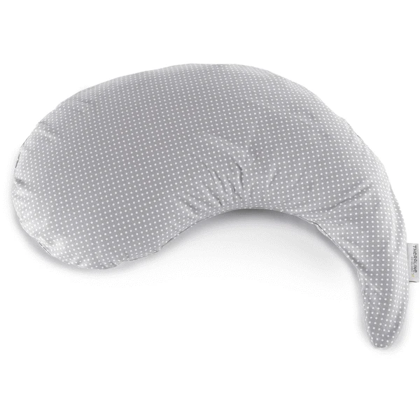 THERALINE Yinnie Voedingskussen + Hoes Gestipt Grijs 3 THERALINE Yinnie Voedingskussen + Hoes Gestipt Grijs - Afbeelding 3