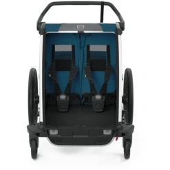 THULE Kinderfietskar Chariot Cross 2 Majolica Blauw 7 THULE Kinderfietskar Chariot Cross 2 Majolica Blauw -Kleine Wondertjes thule kinderfietskar chariot cross 2 majolica blauw a305458 2