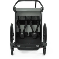 THULE Kinderfietskar Chariot Lite 2 Agave -Kleine Wondertjes thule kinderfietskar chariot lite 2 agave a305461 2