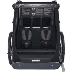 THULE Kinderfietskar Coaster XT Black -Kleine Wondertjes thule kinderfietskar coaster xt black a295079 3