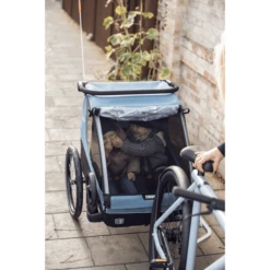 THULE Kinderfietskar Courier Aegean Blue -Kleine Wondertjes thule kinderfietskar courier aegean blue a338355 3