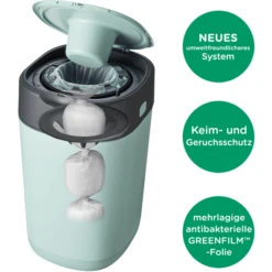 Tommee Tippee Twist & Click Advanced Luieremmer, Incl. 7 Cassettes Met Duurzaam, Antibacterieel Green Folie In Groen 8 Tommee Tippee Twist & Click Advanced Luieremmer, Incl. 7 Cassettes Met Duurzaam, Antibacterieel Green Folie In Groen -Kleine Wondertjes tommee tippee twist click advanced luieremmer incl 7 cassettes met duurzaam antibacterieel green folie in groen a319676 3