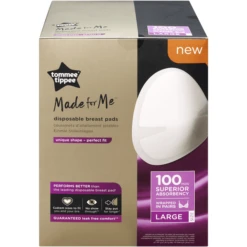 Tommee Tippee Wegwerpzoogkompressen, Made For Me, 100 Stuks, Maat -Kleine Wondertjes tommee tippee wegwerpzoogkompressen made for me 100 stuks maat a310885 2