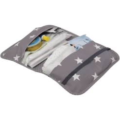 Ullenboom Patchwork Luiertas - Mint Grijs -Kleine Wondertjes ullenboom patchwork luiertas mint grijs a310450 3