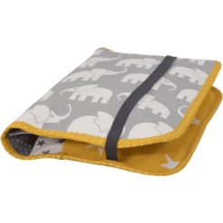 Ullenboom Patchwork Luiertas - Olifant Geel -Kleine Wondertjes ullenboom patchwork luiertas olifant geel a310445 4