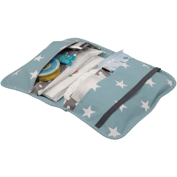 Ullenboom Patchwork Luiertas - Safari Pepermunt 4 Ullenboom Patchwork Luiertas - Safari Pepermunt - Afbeelding 4