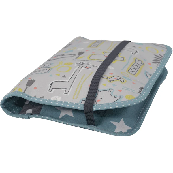 Ullenboom Patchwork Luiertas - Safari Pepermunt 5 Ullenboom Patchwork Luiertas - Safari Pepermunt - Afbeelding 5