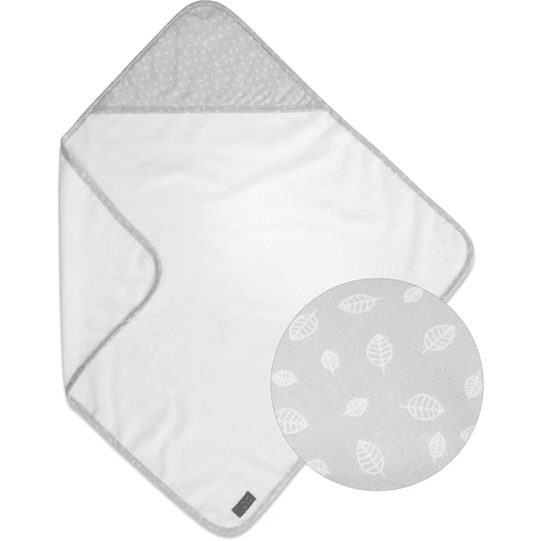 VINTER& BLOOM Kappershanddoek Nordic Bladeren Kalm Grijs 5 VINTER& BLOOM Kappershanddoek Nordic Bladeren Kalm Grijs - Afbeelding 5