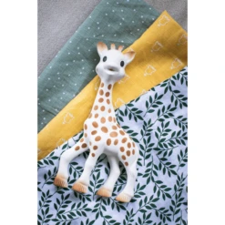 VULLI Sophie La Girafe® Kleurrijke Boerendoekjes / Swaddles Set Van -Kleine Wondertjes vulli sophie la girafe kleurrijke boerendoekjes swaddles set van a381915 4