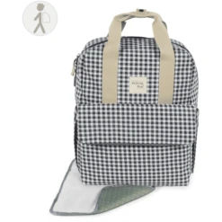Walking Mum Changing Backpack I Love Vichy Zwart 6 Walking Mum Changing Backpack I Love Vichy Zwart -Kleine Wondertjes walking mum changing backpack i love vichy zwart a394763 1