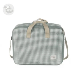 Walking Mum Koffer I Love Vichy Groen -Kleine Wondertjes walking mum koffer i love vichy groen a316374 1