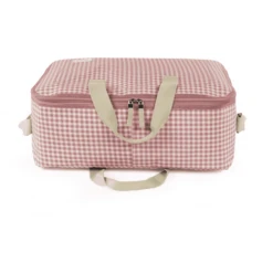 Walking Mum Koffer I Love Vichy Roze -Kleine Wondertjes walking mum koffer i love vichy roze a316273 3