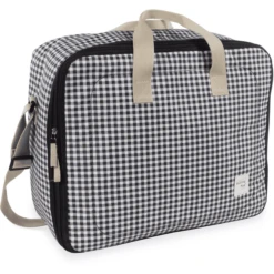 Walking Mum Koffer I Love Vichy Zwart -Kleine Wondertjes walking mum koffer i love vichy zwart a394765 1