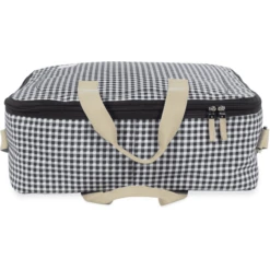 Walking Mum Koffer I Love Vichy Zwart -Kleine Wondertjes walking mum koffer i love vichy zwart a394765 3