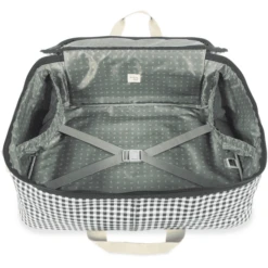 Walking Mum Koffer I Love Vichy Zwart -Kleine Wondertjes walking mum koffer i love vichy zwart a394765 4