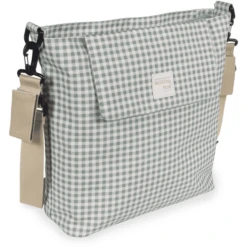 Walking Mum Luiertas I Love Vichy Groen -Kleine Wondertjes walking mum luiertas i love vichy groen a394761 2