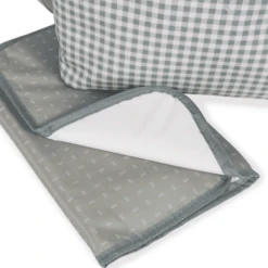 Walking Mum Luiertas I Love Vichy Groen -Kleine Wondertjes walking mum luiertas i love vichy groen a394761 4